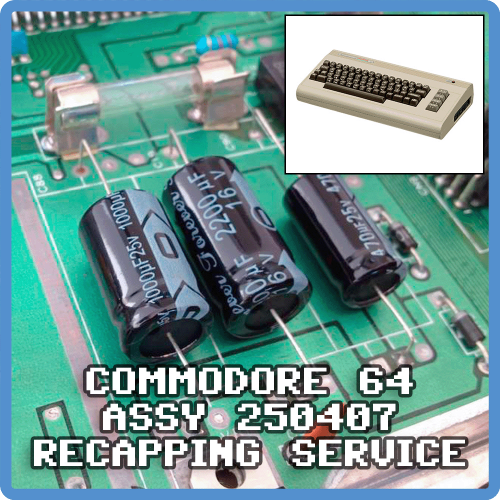C64 Recap Service - Assy 250407