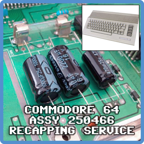 C64 Recap Service - Assy 250466