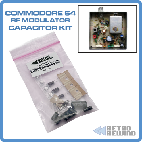C64 RF Modulator Capacitor Kit