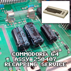 Commodore 64 Recap Service - Assy 250407
