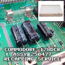 Commodore 128DCR Recap Service - Assy 250477