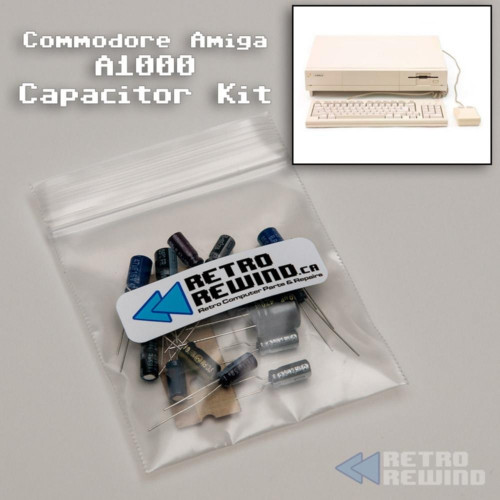 Commodore Amiga 1000 Capacitor Kit