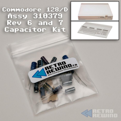 Commodore 128/D Capacitor Kit - Assy 310379