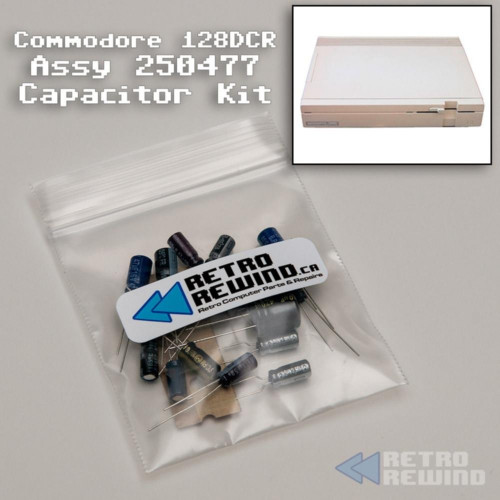 Commodore 128DCR Capacitor Kit - Assy 250477