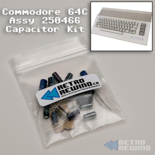 Commodore 64 Capacitor Kit - Assy 250466