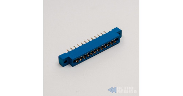 1 X COMMODORE 64/c64/sx64/128/vic-20/ user port edge connector  24 pin solder 